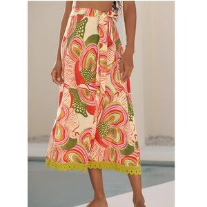 Floral Multicolor Women's Skirt